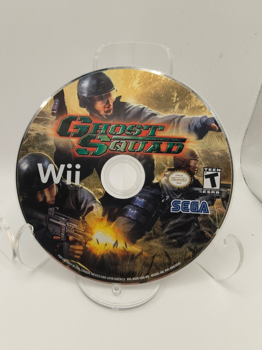 Ghost Squad (Nintendo Wii) Disc Only Tested Working